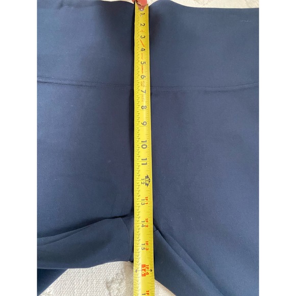 Spanx Red Label Navy Ankle High Rise Leggings Plus Size 3X Shaping Support - Picture 7 of 9